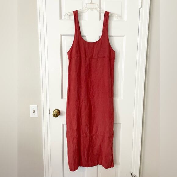 CPX Vintage 80s Linen Dress - Picture 1 of 6
